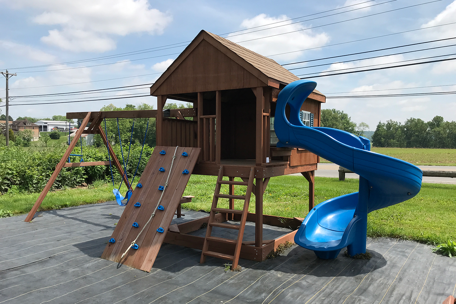 outdoor play systems lancaster county amish built quality play set 