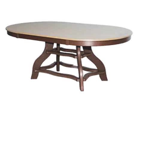oval patio table