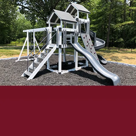 4x8 double tower with top ladder