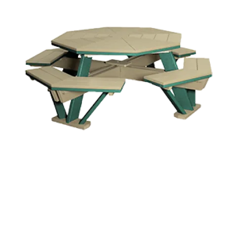 5' octagonal table