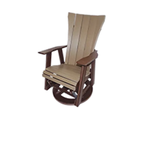 craftsman 2' swivel glider