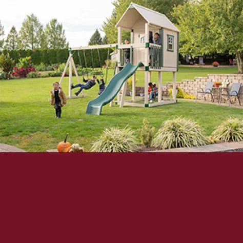 5x8 Playhouse with Single Beam