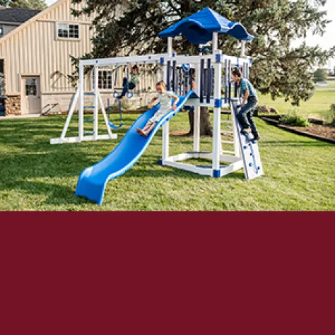 5x5 Tower with Rockwall and Top Ladder