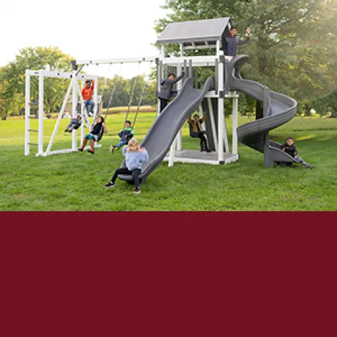 4x6 deluxe with single beam and end climber
