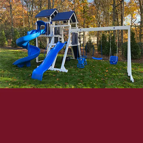 5x10 Double Mountain Climb with Top Ladder