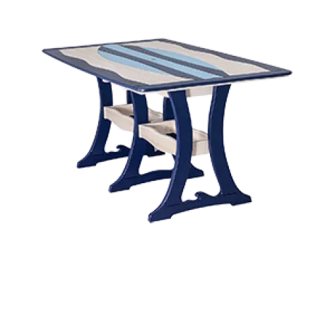 wave surfboard table
