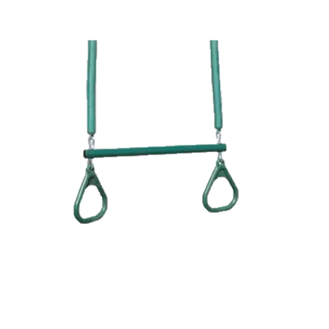 trapeze with soft grip chains