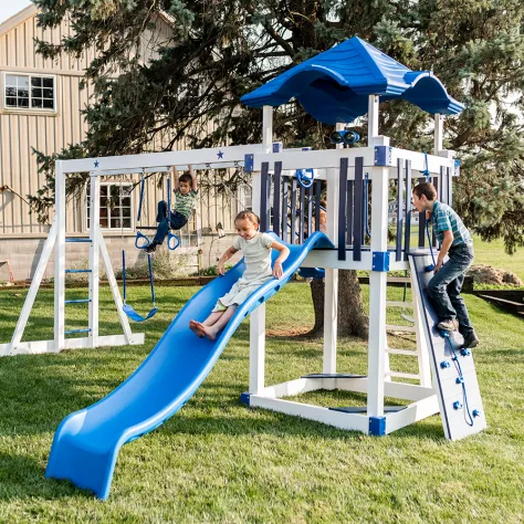 5x5 Tower Star Quality Vinyl Swing Sets Amish Lancaster County