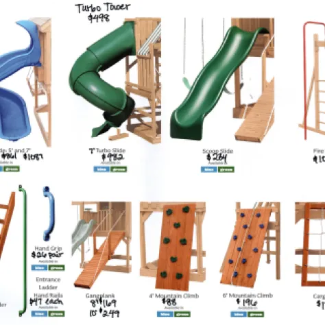 Climbing and Slide Options