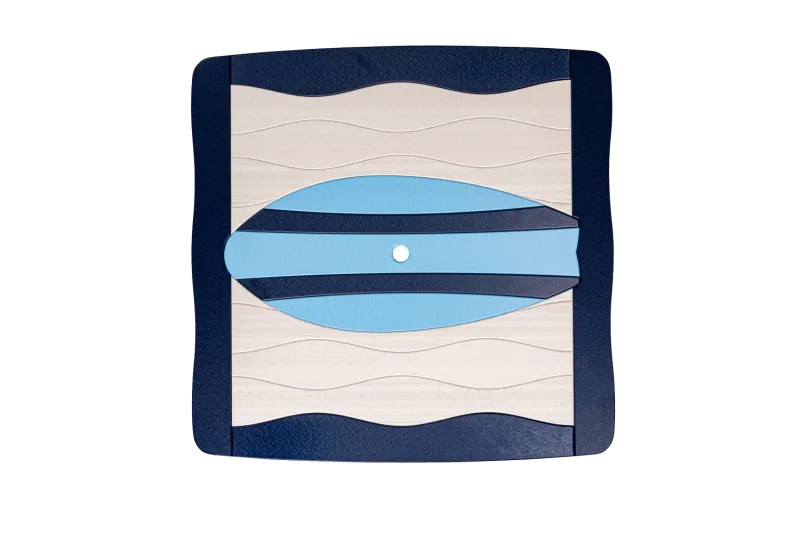 square wave surfboard table top