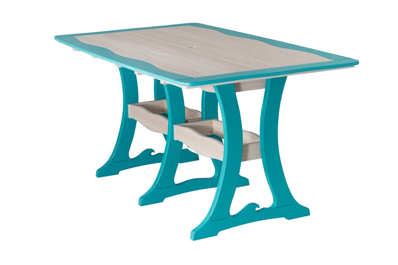 42x72 wave table counter height
