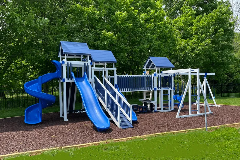 Deluxe Climber  Star Quality Vinyl Swing Sets Amish Lancaster County