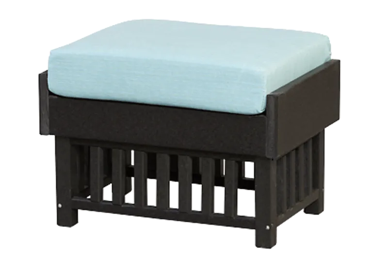 Deep Seating Ottoman with Zipper