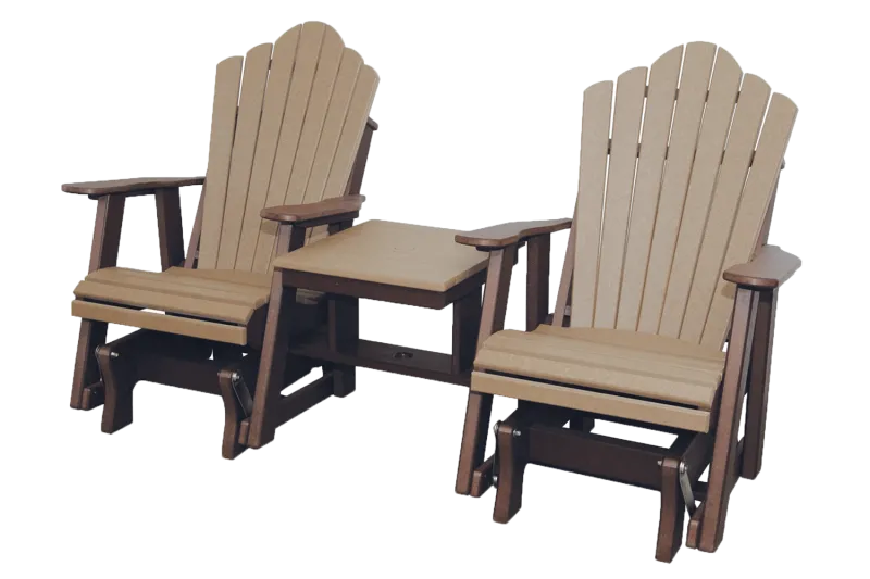 Comfy Back Settee Glider