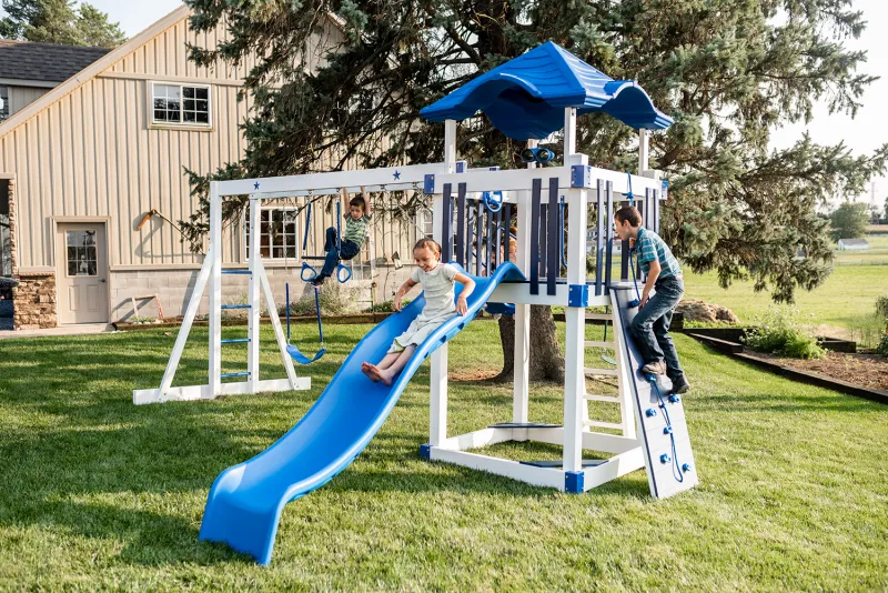5x5 Tower Star Quality Vinyl Swing Sets Amish Lancaster County
