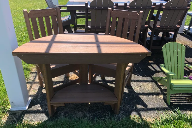 Half Round Table