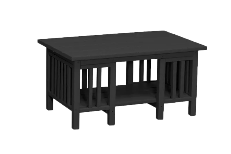 mission coffee table