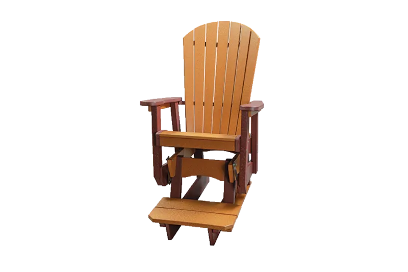 SeaAira 2' Glider Counter Height handcrafted amish made
