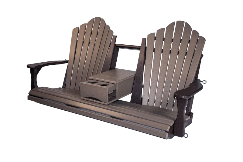SnuggleBack 5' Hanging Swing with Console handcrafted lancaster county